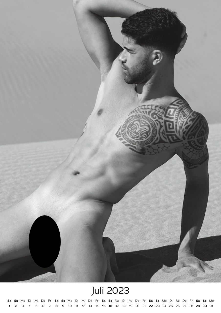 Meztelen férfi naptár - 2026 Meztelen férfi naptár - 2026