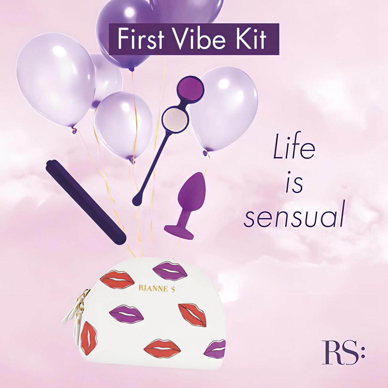 Rianne Essentials First - vibrátor szett - lila (3 részes) Rianne Essentials First - vibrátor szett - lila (3 részes)