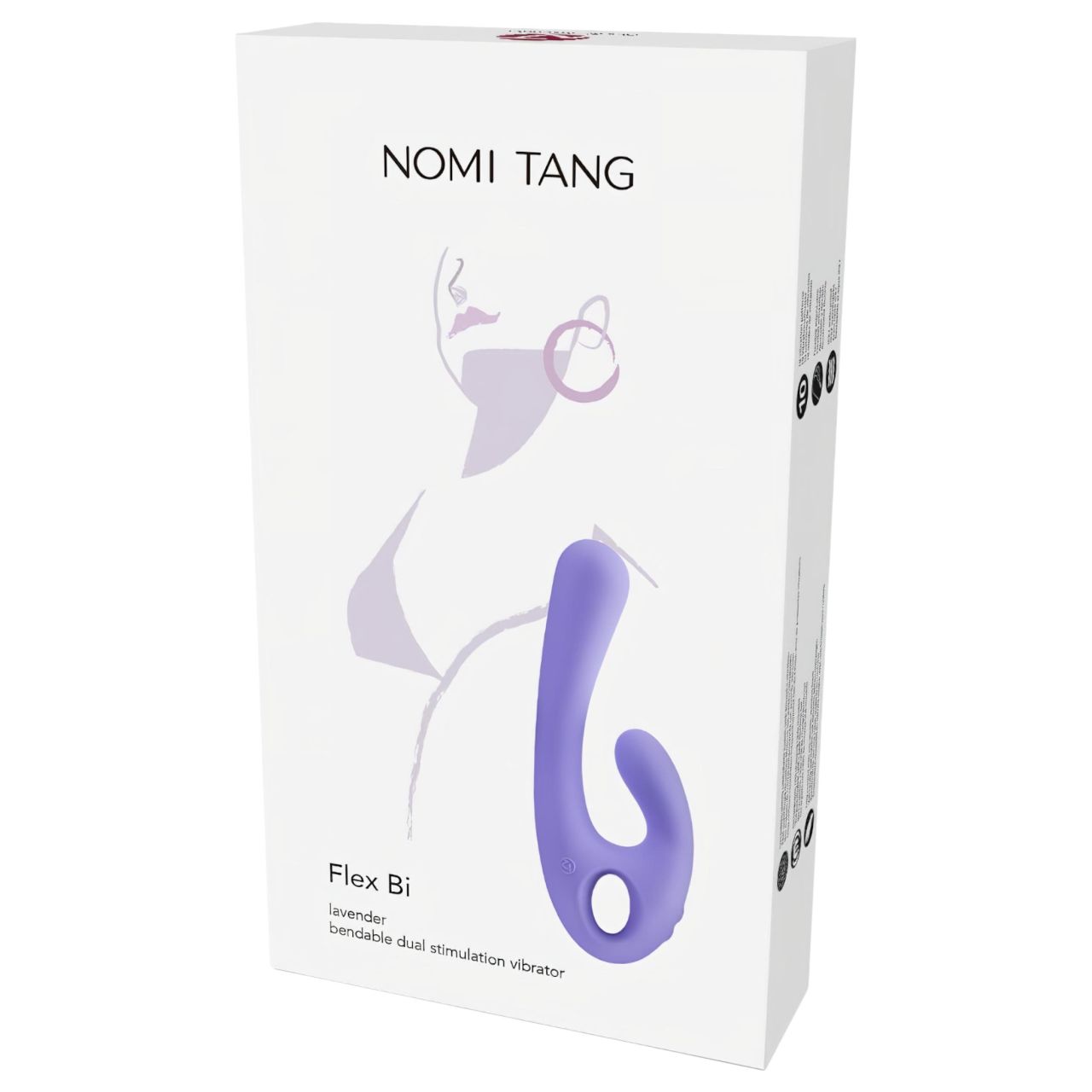 Nomi Tang Flex Bi - akkus, csiklókaros vibrátor (lila) Nomi Tang Flex Bi - akkus, csiklókaros vibrátor (lila)