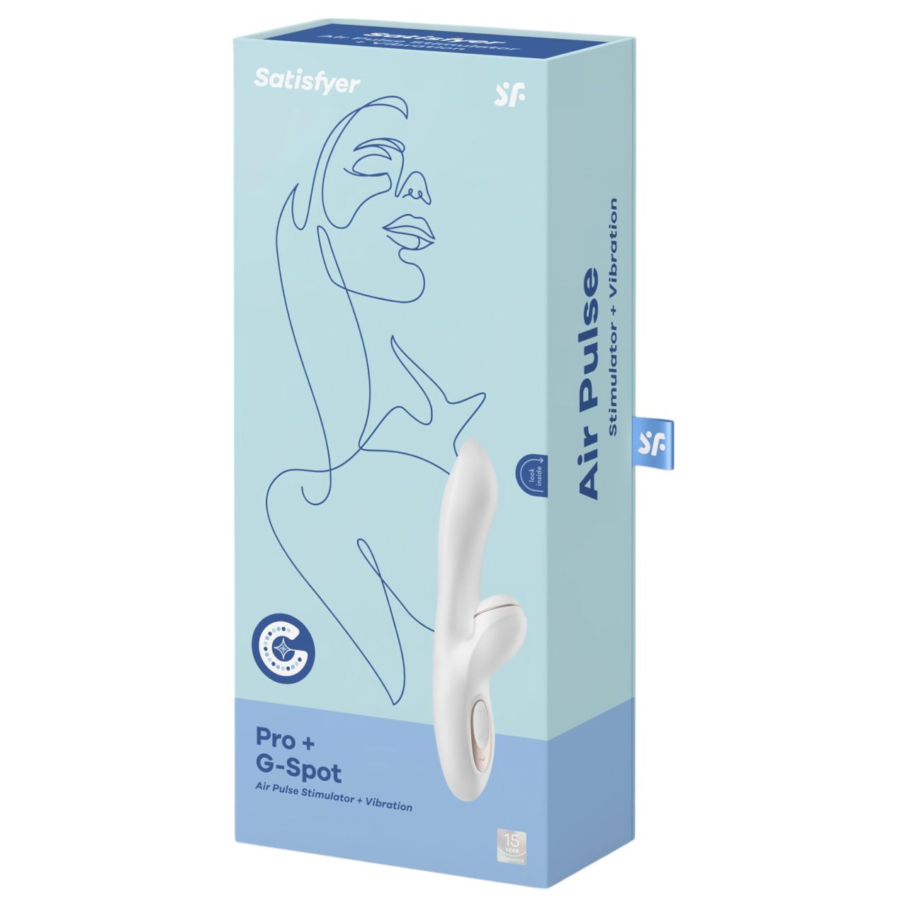 Satisfyer Pro+ G-spot - csiklóizgató és G-pont vibrátor Satisfyer Pro+ G-spot - csiklóizgató és G-pont vibrátor