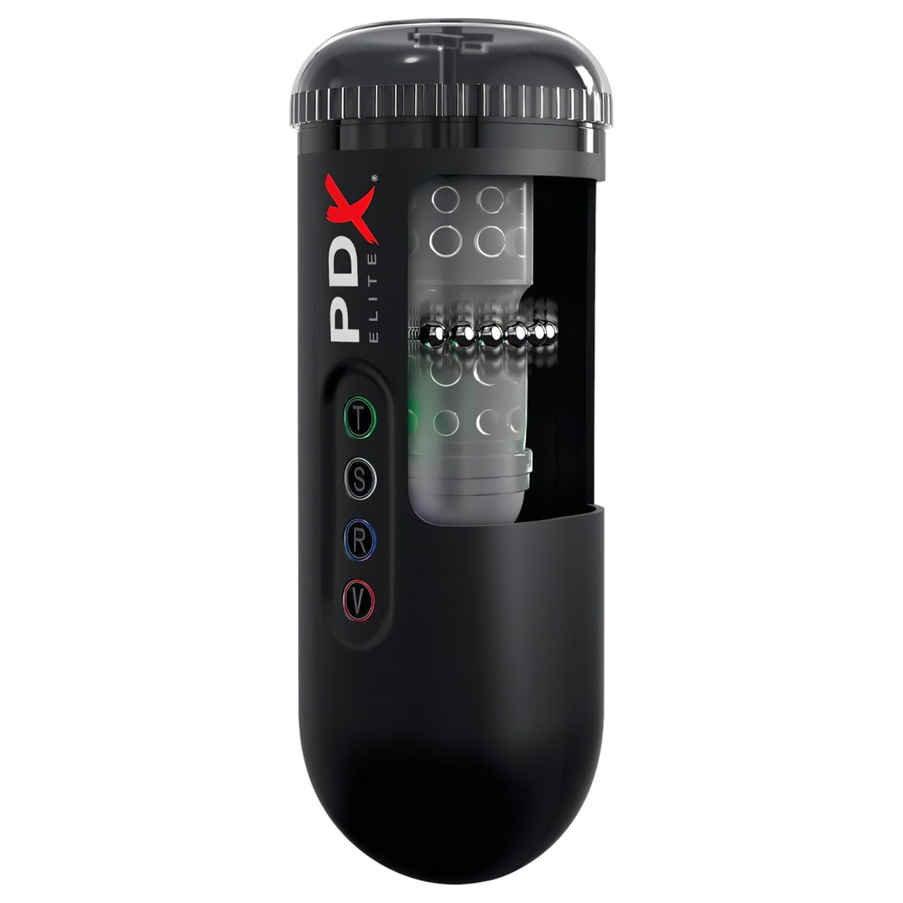 PDX Moto Blower - szívó, rezgő maszturbátor (fekete) PDX Moto Blower - szívó, rezgő maszturbátor (fekete)