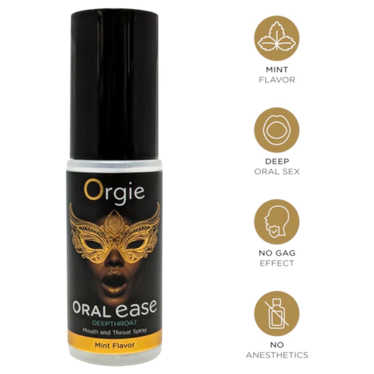 Orgie Oral Ease - orális érzéstelenítő spray - mentol (15ml) Orgie Oral Ease - orális érzéstelenítő spray - mentol (15ml)