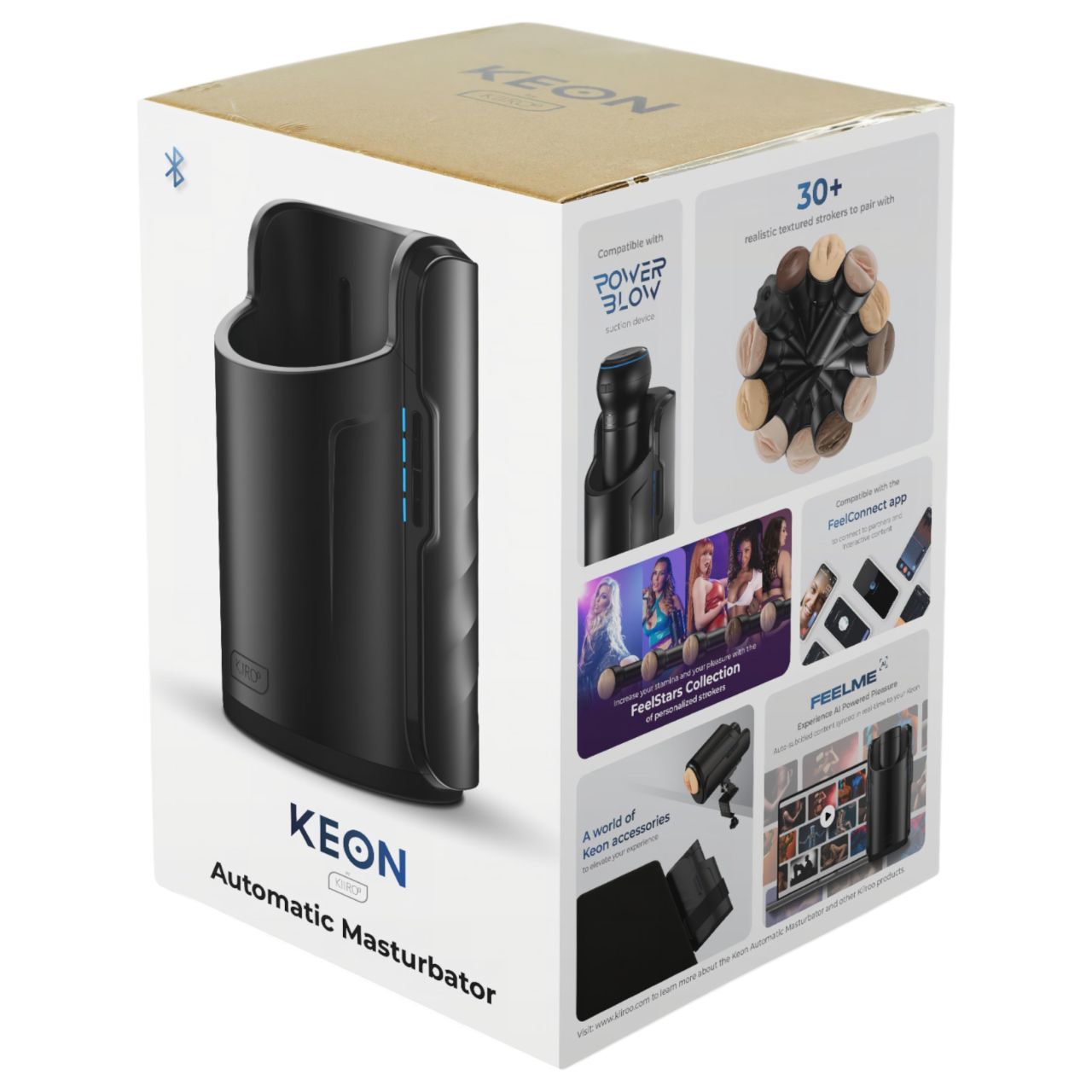 Kiiroo Keon Wifi Automatic - maszturbátor tartozék (fekete) Kiiroo Keon Wifi Automatic - maszturbátor tartozék (fekete)