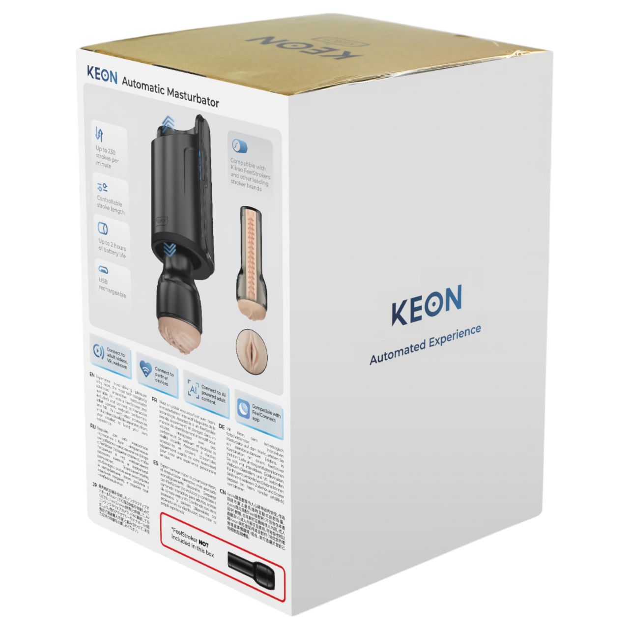 Kiiroo Keon Wifi Automatic - maszturbátor tartozék (fekete) Kiiroo Keon Wifi Automatic - maszturbátor tartozék (fekete)