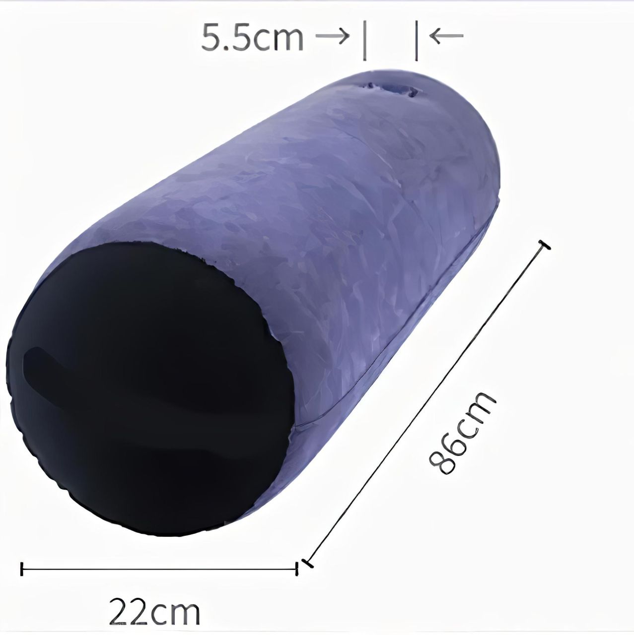 Desirel Magic Pillow - felfújható szexpárna - hengeres (lila)