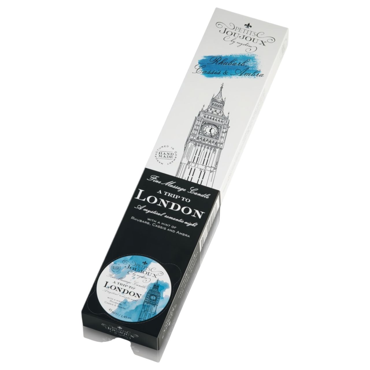 Petits Joujoux London masszázsgyertya - rebarbara-amber (5x43ml) Petits Joujoux London masszázsgyertya - rebarbara-amber (5x43ml)
