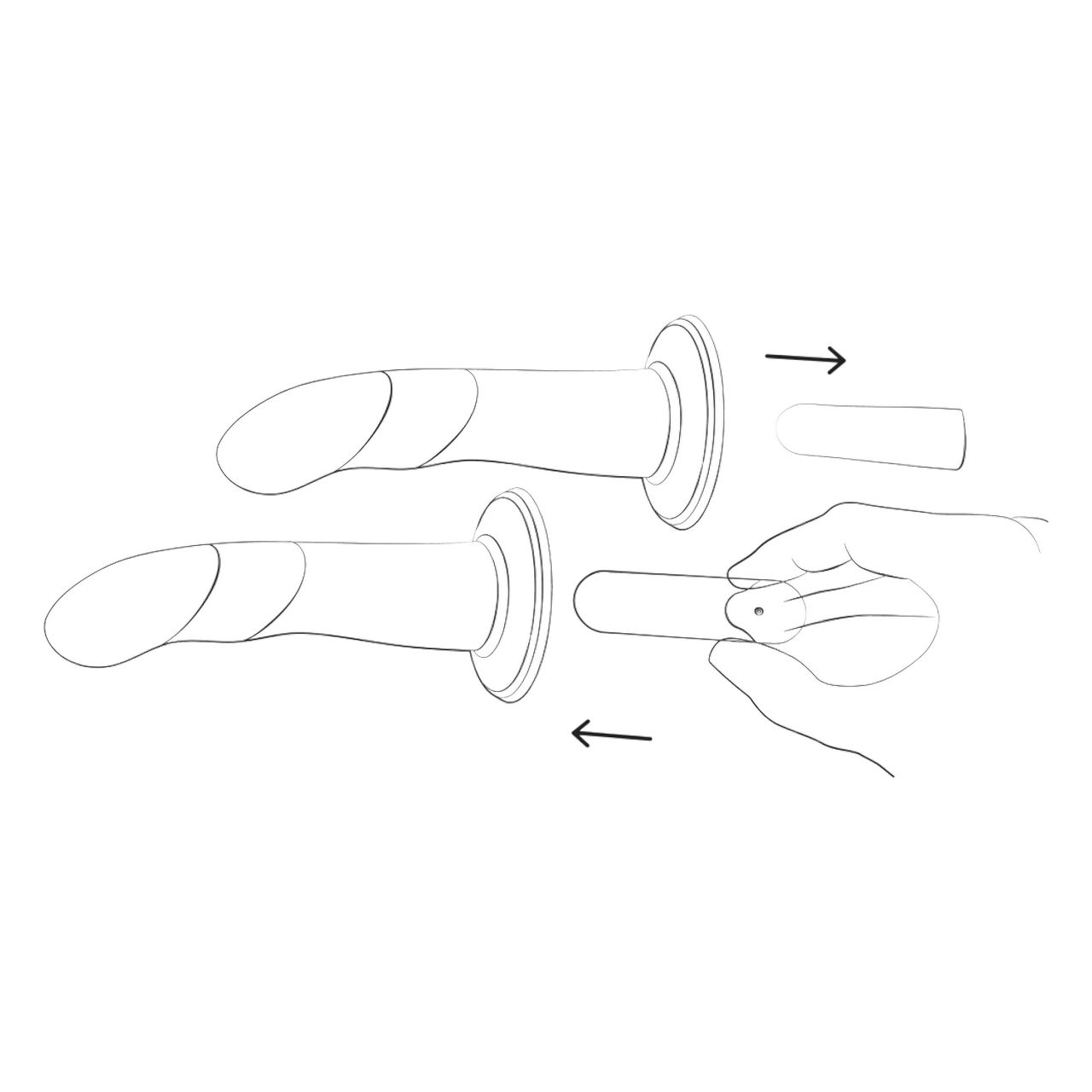 ROMP Piccolo - pegging szett (fekete-kék) ROMP Piccolo - pegging szett (fekete-kék)