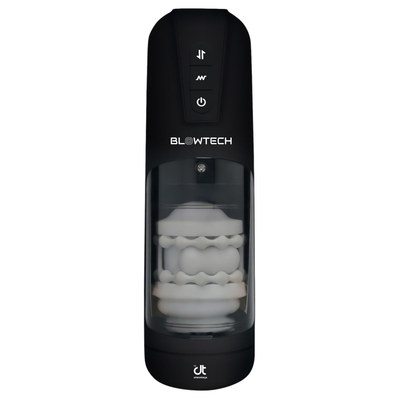 Dreamtoys Blowtech - rezgő, fel-le mozgó maszturbátor (fekete) Dreamtoys Blowtech - rezgő, fel-le mozgó maszturbátor (fekete)