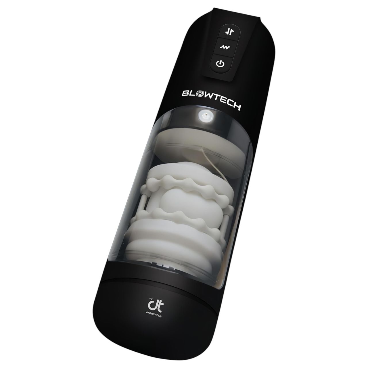 Dreamtoys Blowtech - rezgő, fel-le mozgó maszturbátor (fekete) Dreamtoys Blowtech - rezgő, fel-le mozgó maszturbátor (fekete)