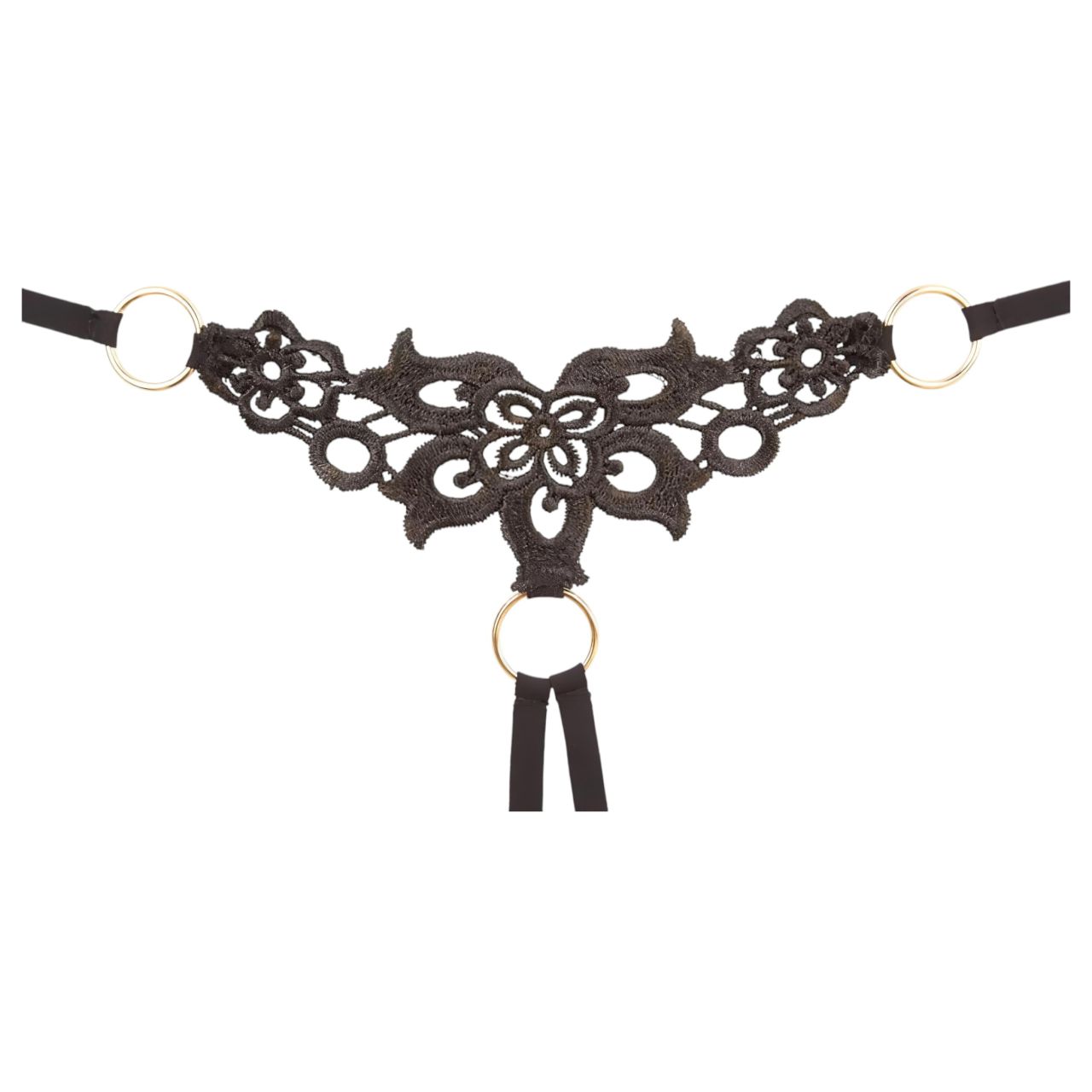 Cottelli - csillogó hímzett melltartó szett (fekete) Cottelli - csillogó hímzett melltartó szett (fekete)