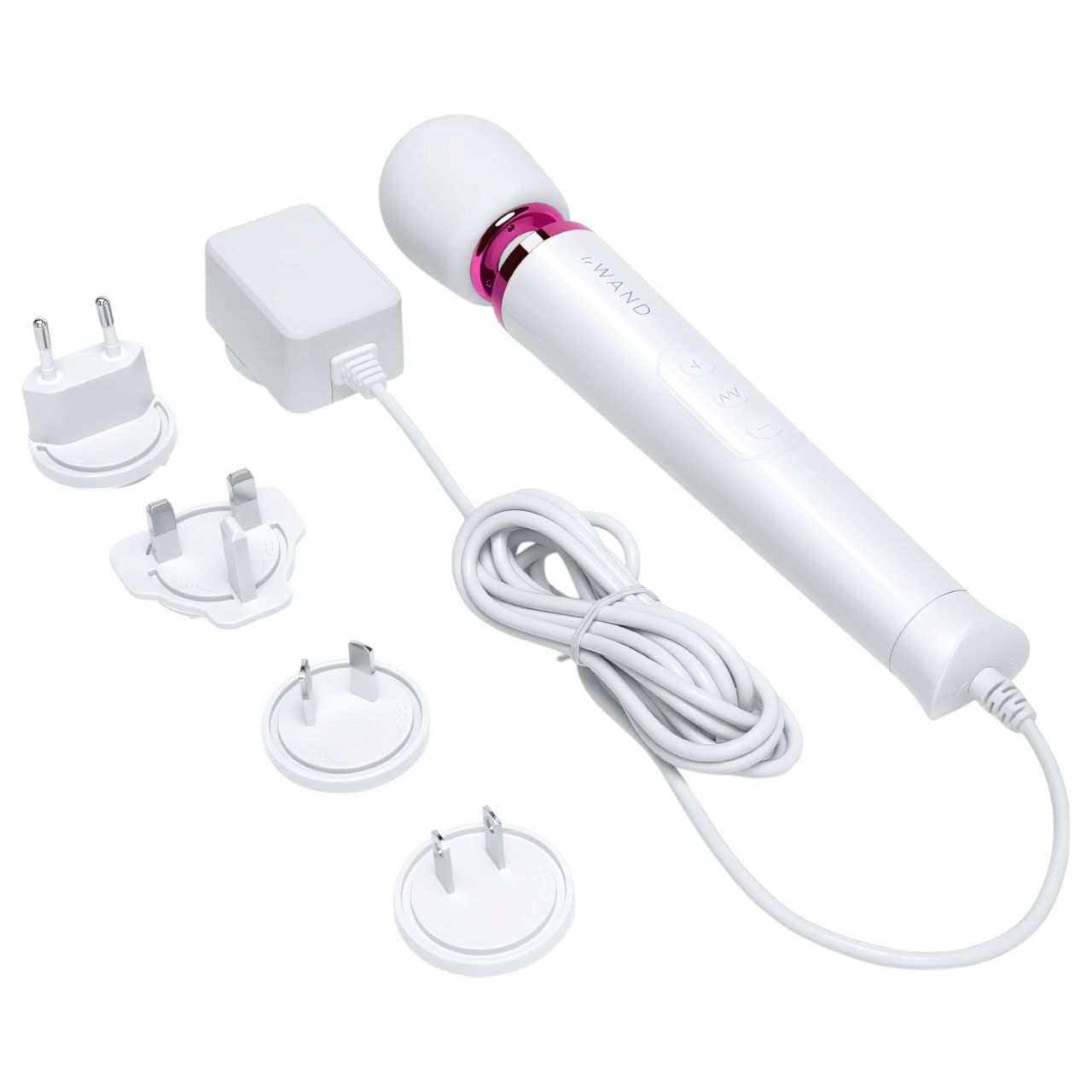 Le Wand Petite Plug-In - hálózati masszírozó vibrátor (fehér) Le Wand Petite Plug-In - hálózati masszírozó vibrátor (fehér)