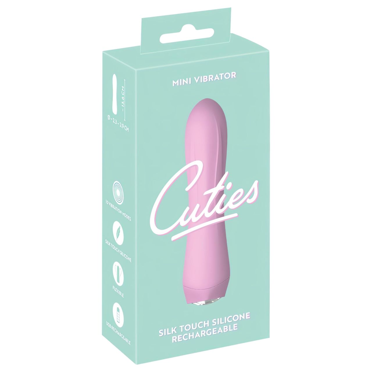 Cuties Mini 4 - akkus, vízálló vibrátor (pink) Cuties Mini 4 - akkus, vízálló vibrátor (pink)