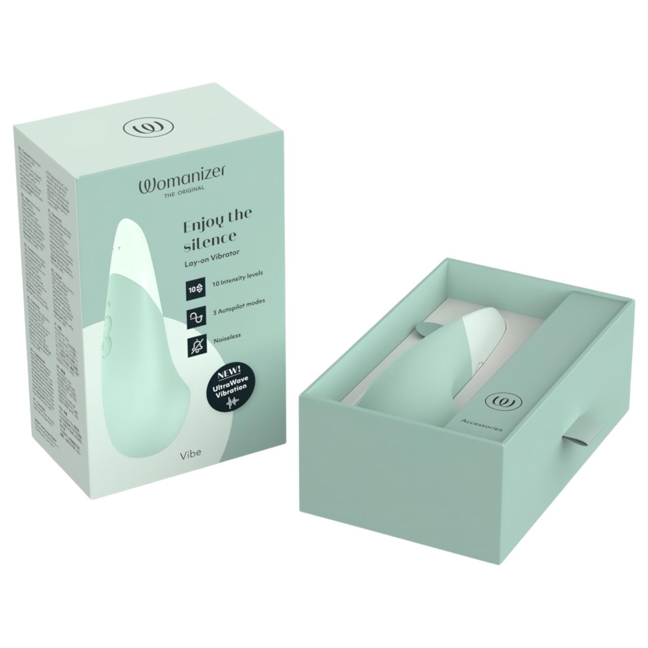 Womanizer Vibe - csikló vibrátor (zöld) Womanizer Vibe - csikló vibrátor (zöld)