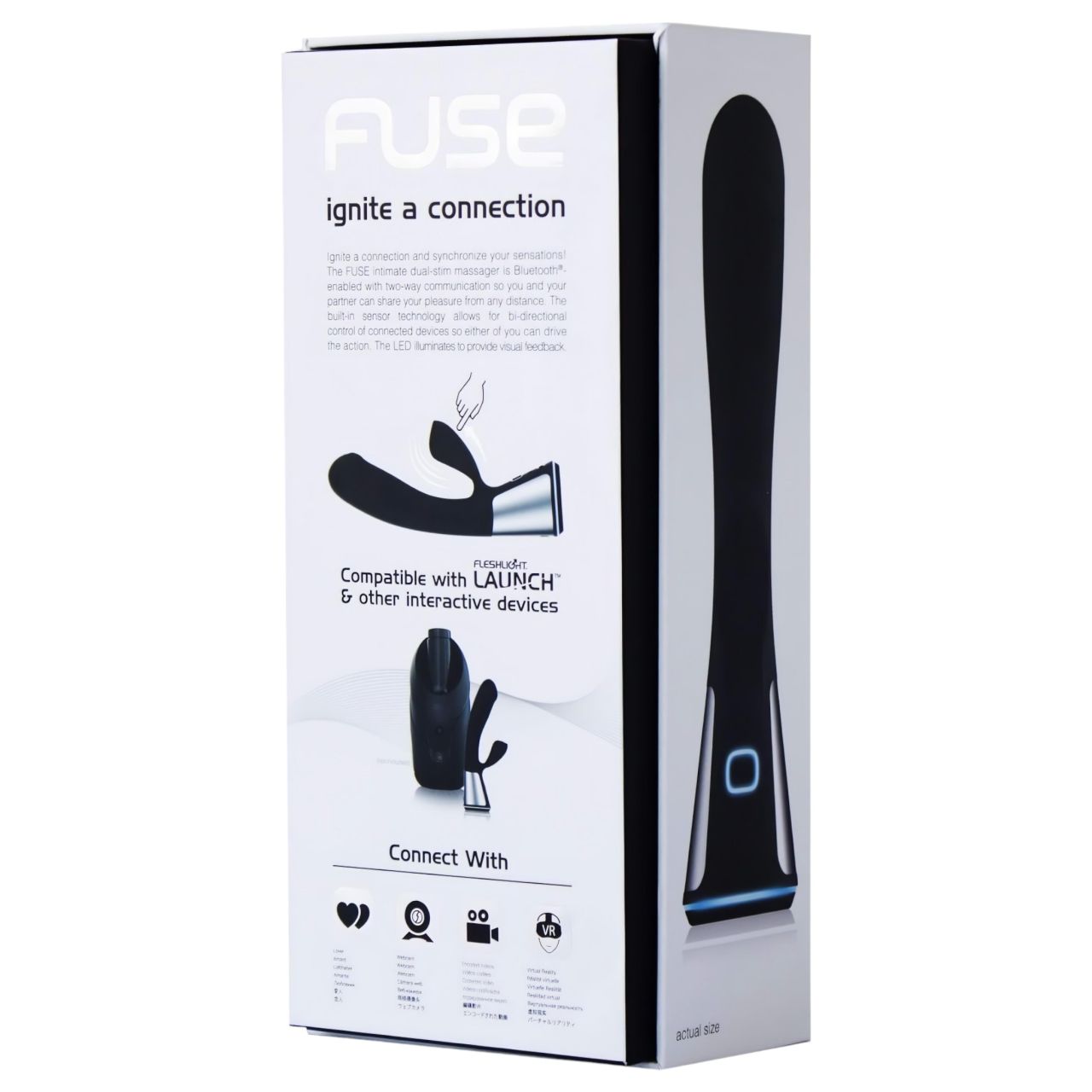 / Fleshlight OHMIBOD Kiiroo - okos csiklókaros vibrátor (fekete) / Fleshlight OHMIBOD Kiiroo - okos csiklókaros vibrátor (fekete)