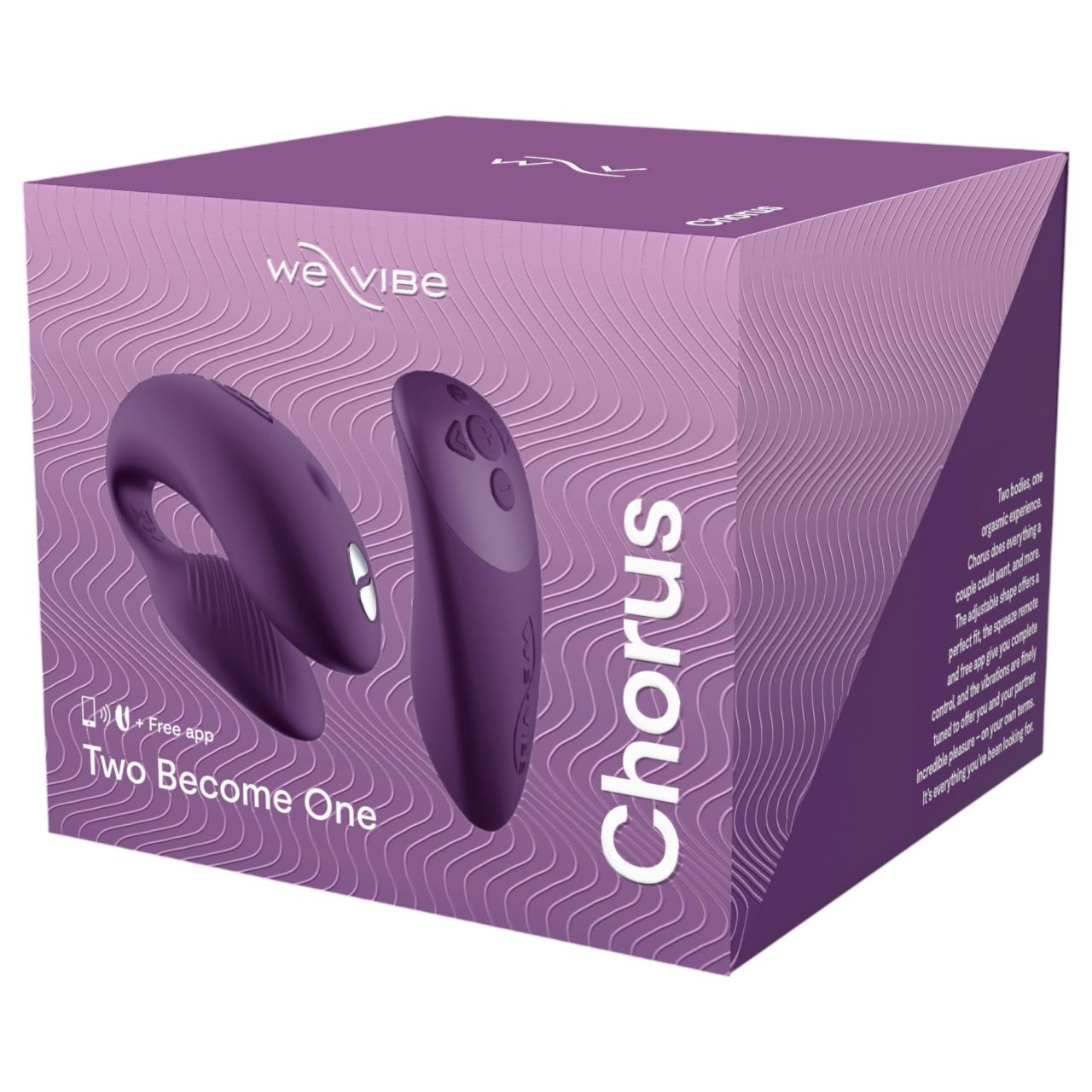 We-Vibe Chorus - akkus, okos párvibrátor (lila) We-Vibe Chorus - akkus, okos párvibrátor (lila)