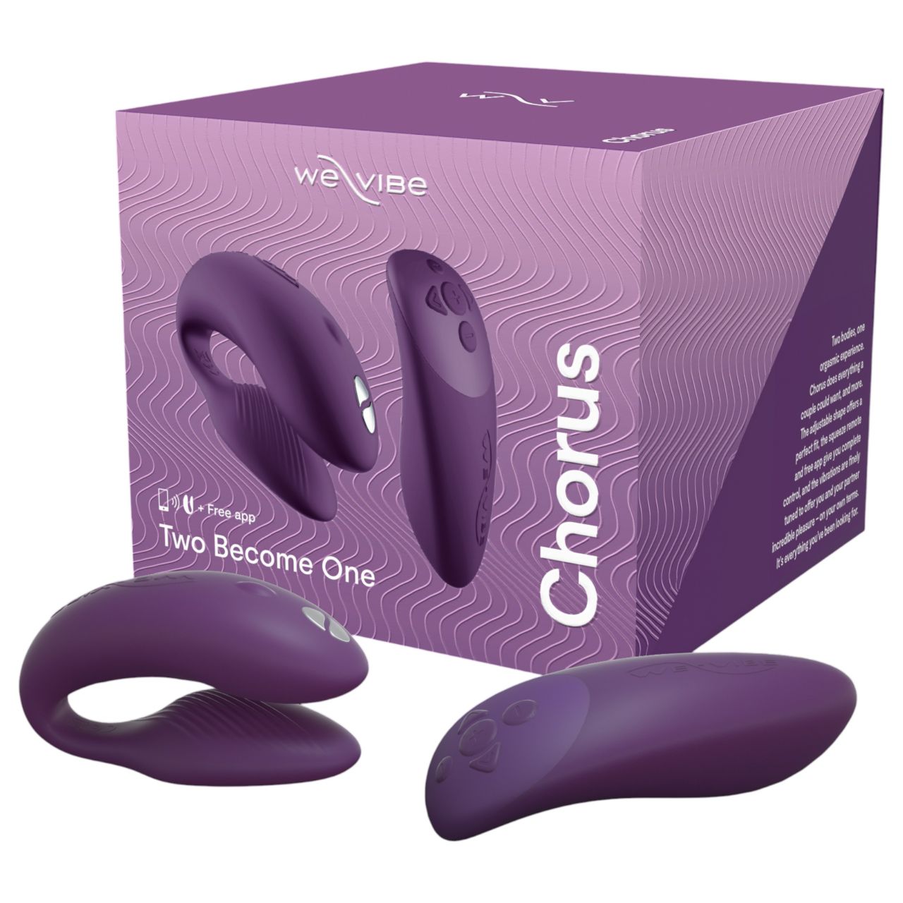 We-Vibe Chorus - akkus, okos párvibrátor (lila) We-Vibe Chorus - akkus, okos párvibrátor (lila)