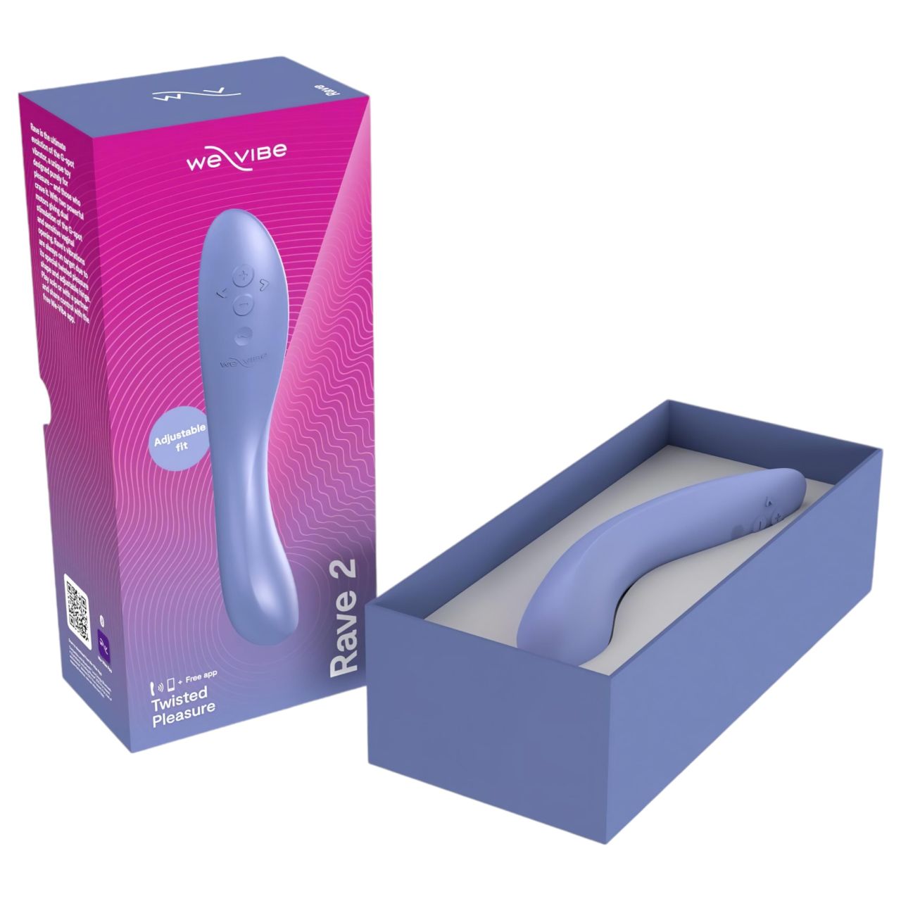 We-Vibe Rave 2 - okos, akkus G-pont vibrátor (kék) We-Vibe Rave 2 - okos, akkus G-pont vibrátor (kék)