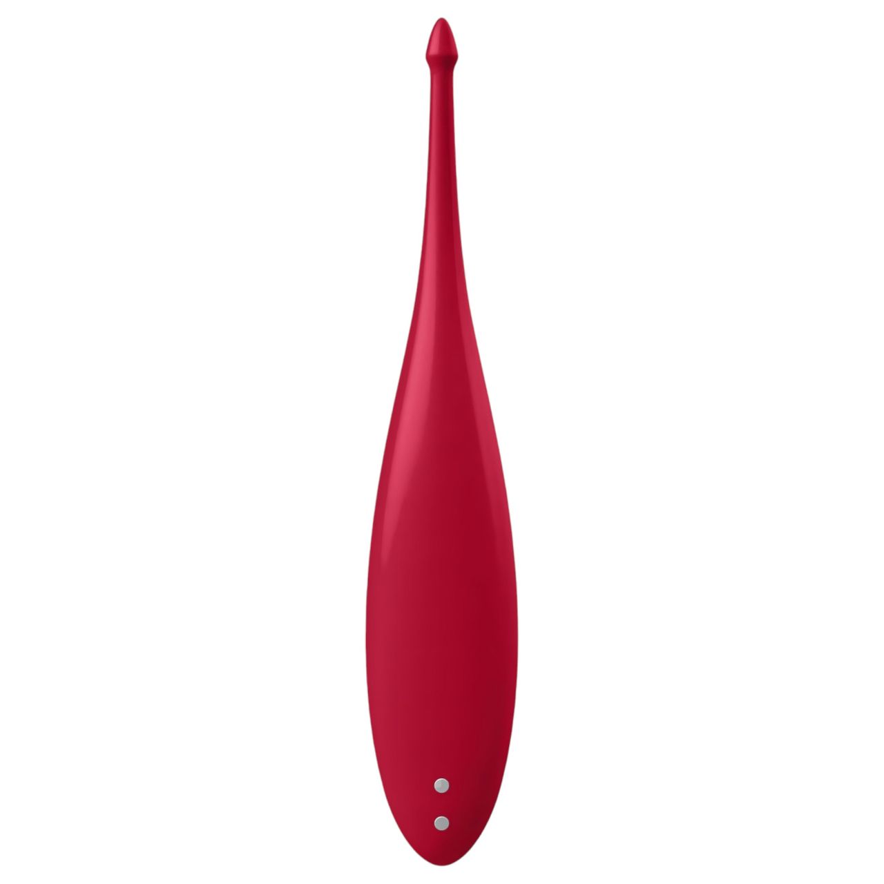 / Satisfyer Twirling Fun - akkus, vízálló csikló vibrátor (piros)