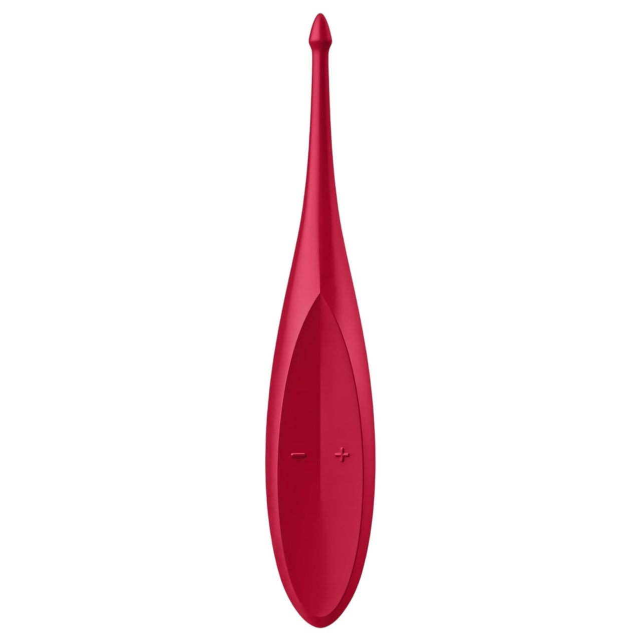 / Satisfyer Twirling Fun - akkus, vízálló csikló vibrátor (piros)