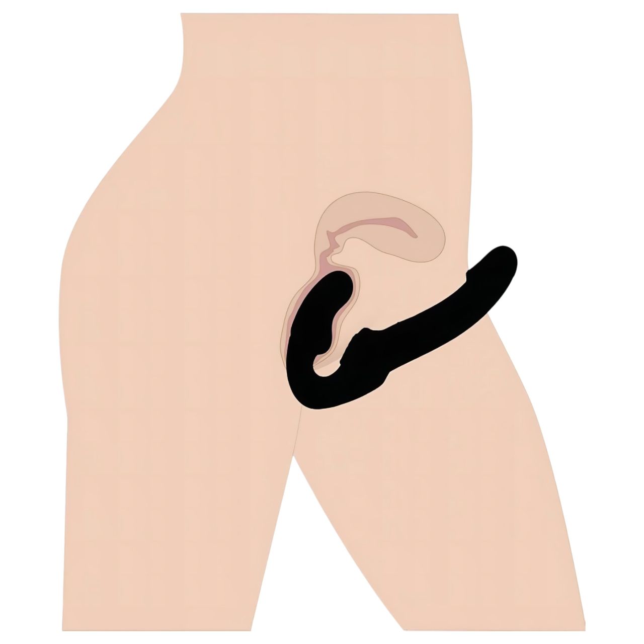 Strap U Revolver - felcsatolható dildó tartópánt nélkül (fekete) Strap U Revolver - felcsatolható dildó tartópánt nélkül (fekete)