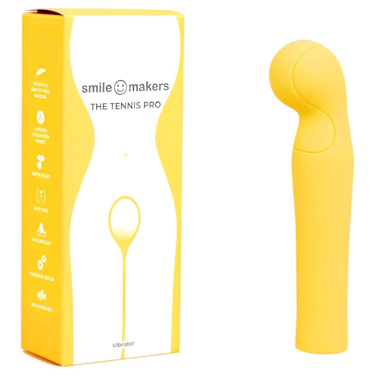 Smile Makers - A teniszedző vibrátor (sárga) Smile Makers - A teniszedző vibrátor (sárga)