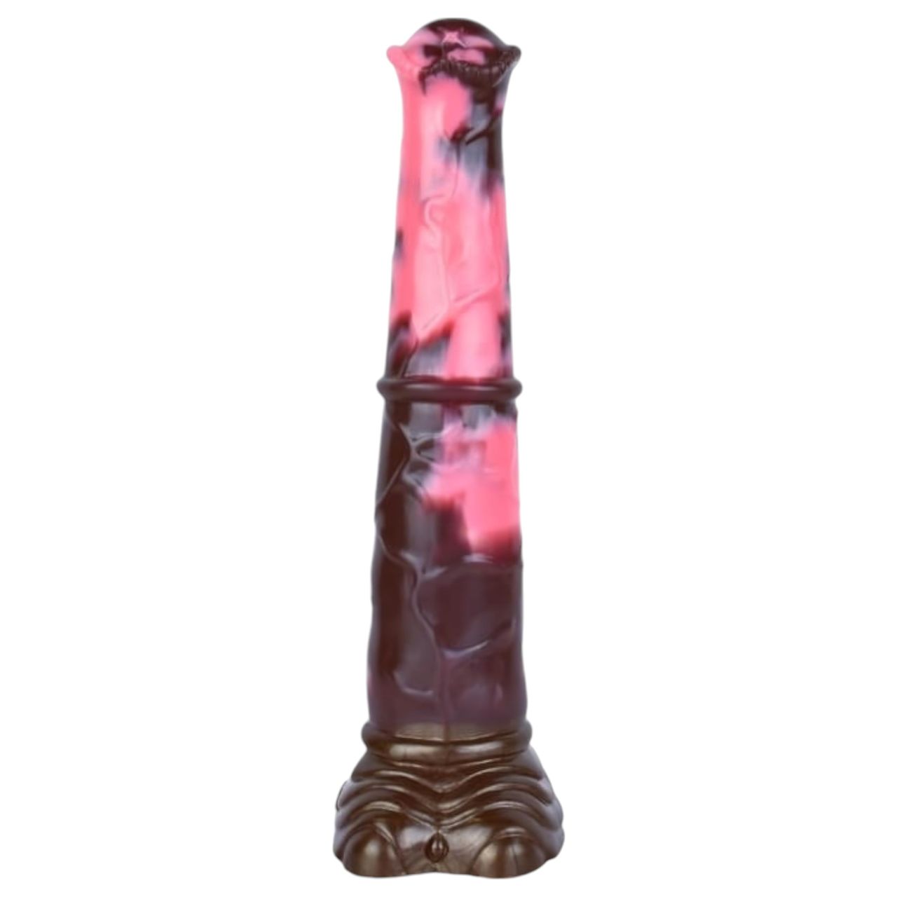 Bad Horse - szilikon ló pénisz dildó - 24cm (barna-pink) Bad Horse - szilikon ló pénisz dildó - 24cm (barna-pink)