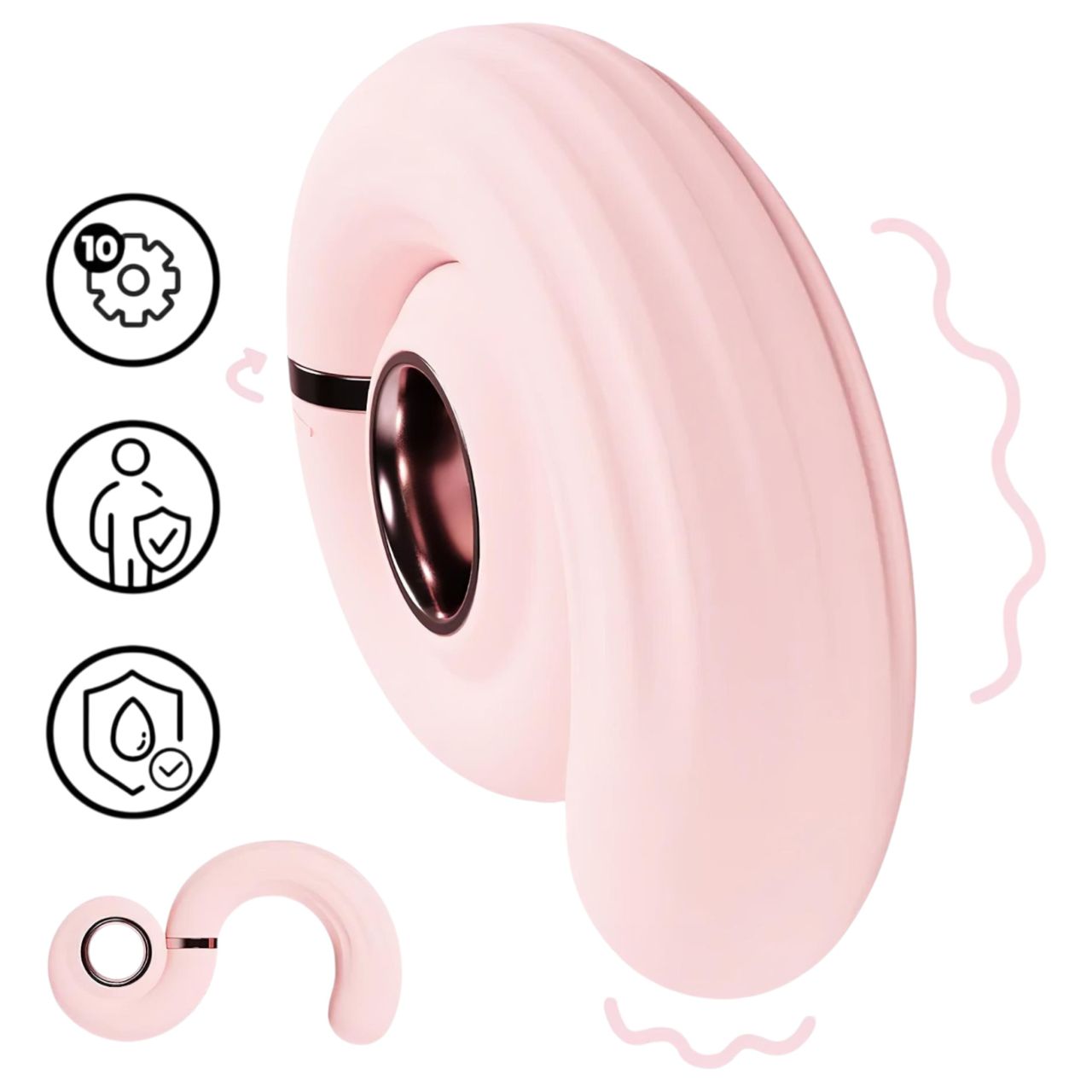 Loveline Tourner - G-pont vibrátor (pink) Loveline Tourner - G-pont vibrátor (pink)