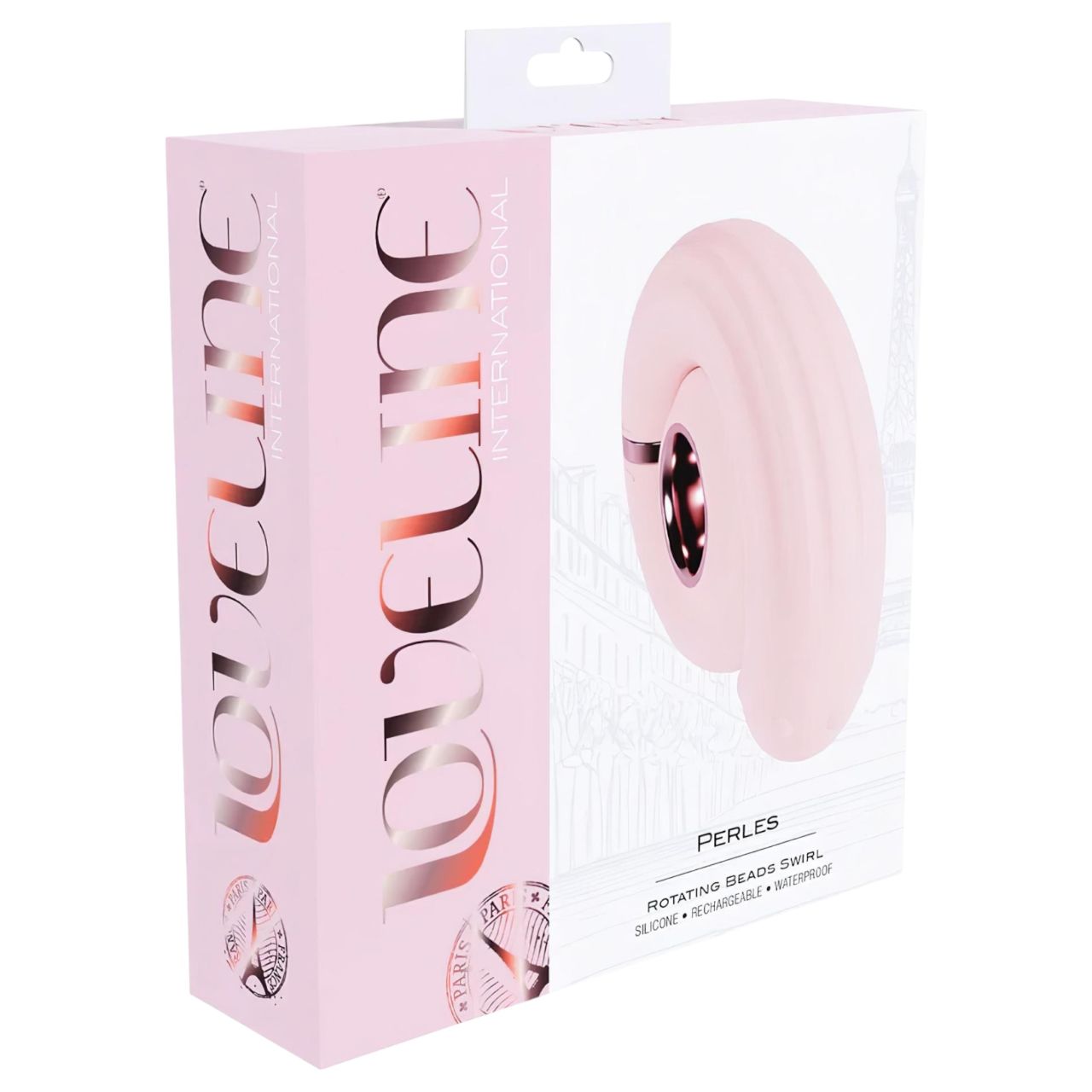 Loveline Perles - gyöngyös G-pont vibrátor (pink) Loveline Perles - gyöngyös G-pont vibrátor (pink)