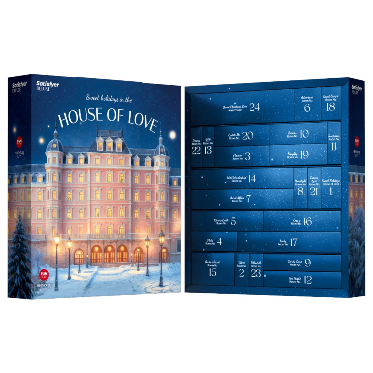 Satisfyer Advent Calendar Deluxe - adventi kalendárium (24 részes) Satisfyer Advent Calendar Deluxe - adventi kalendárium (24 részes)
