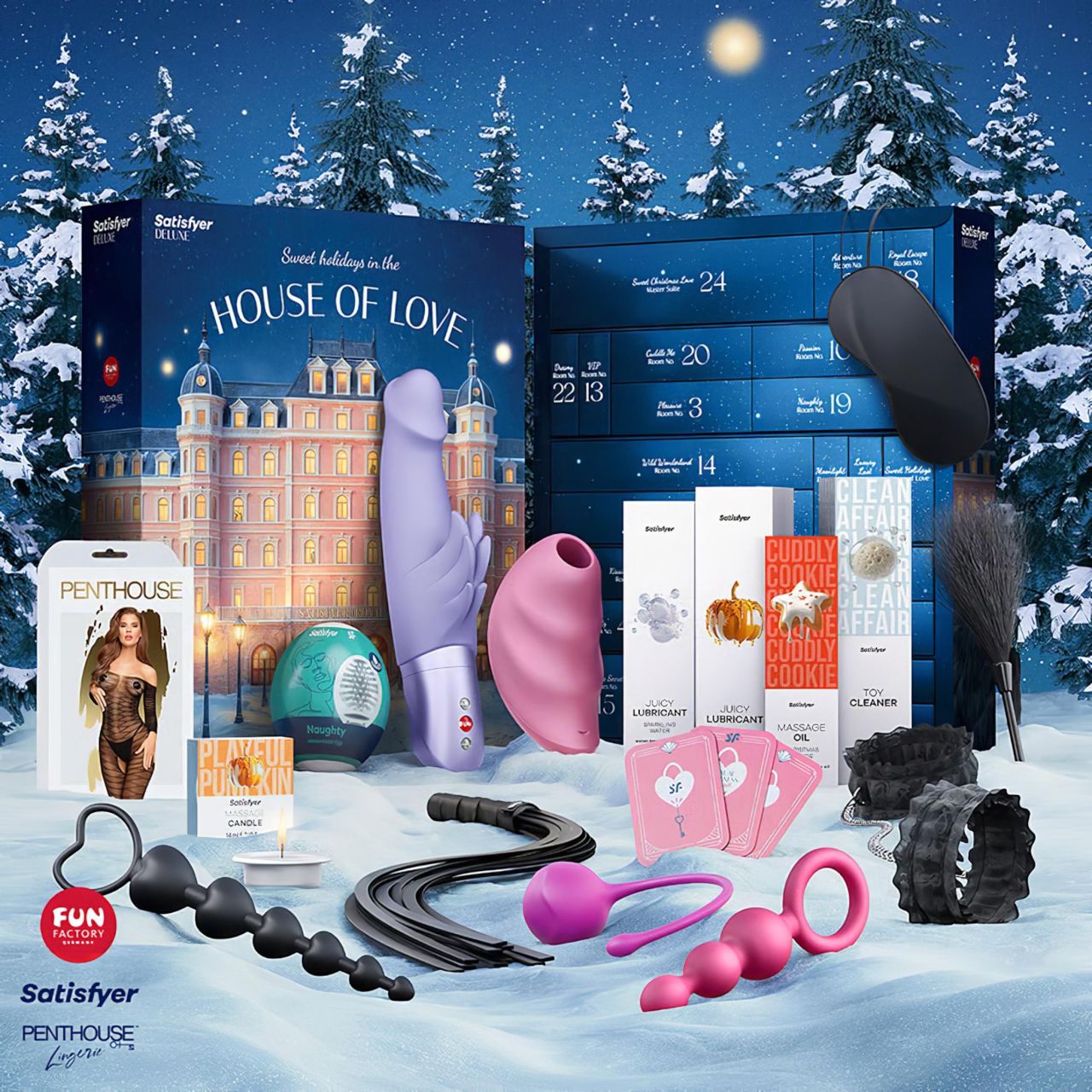 Satisfyer Advent Calendar Deluxe - adventi kalendárium (24 részes) Satisfyer Advent Calendar Deluxe - adventi kalendárium (24 részes)
