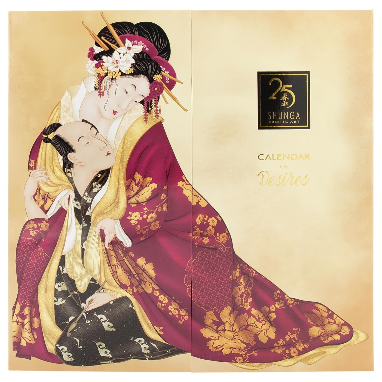 Shunga Calendar of Desires - luxus (adventi) kalendárium - 25 részes Shunga Calendar of Desires - luxus (adventi) kalendárium - 25 részes