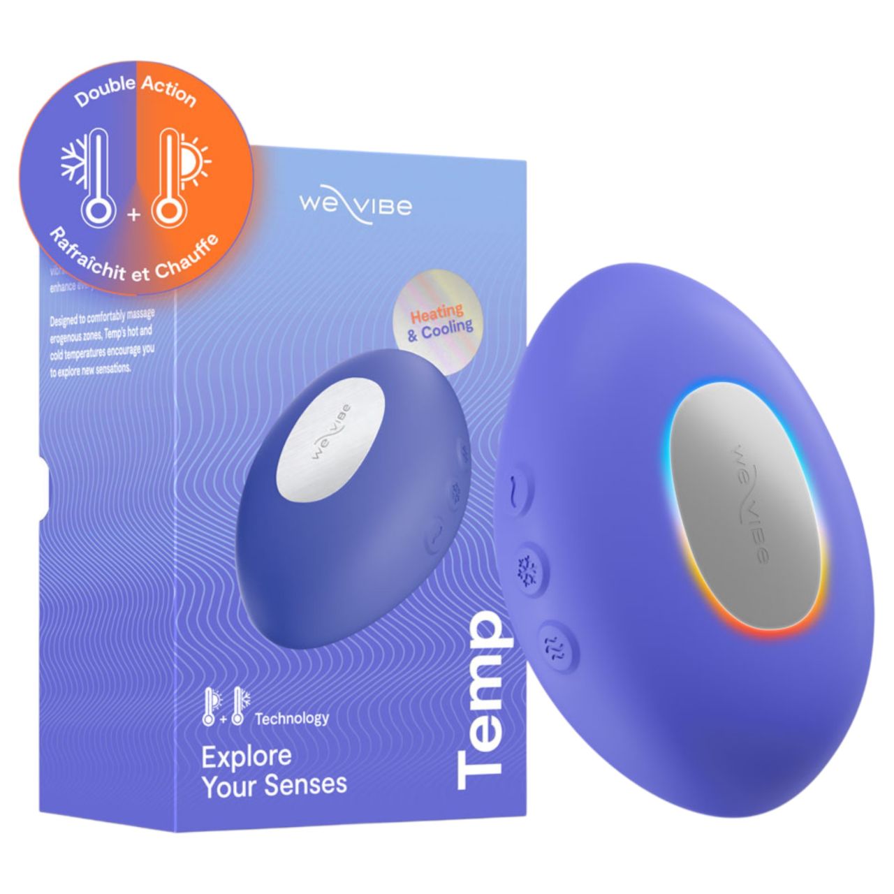 We-Vibe Temp - csiklóizgató vibrátor (lila)