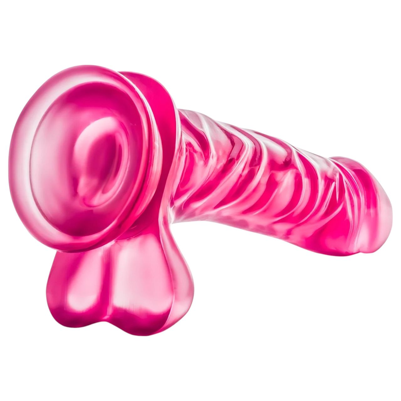 B Yours Basic 8 - herés dildó - 23cm (pink) B Yours Basic 8 - herés dildó - 23cm (pink)