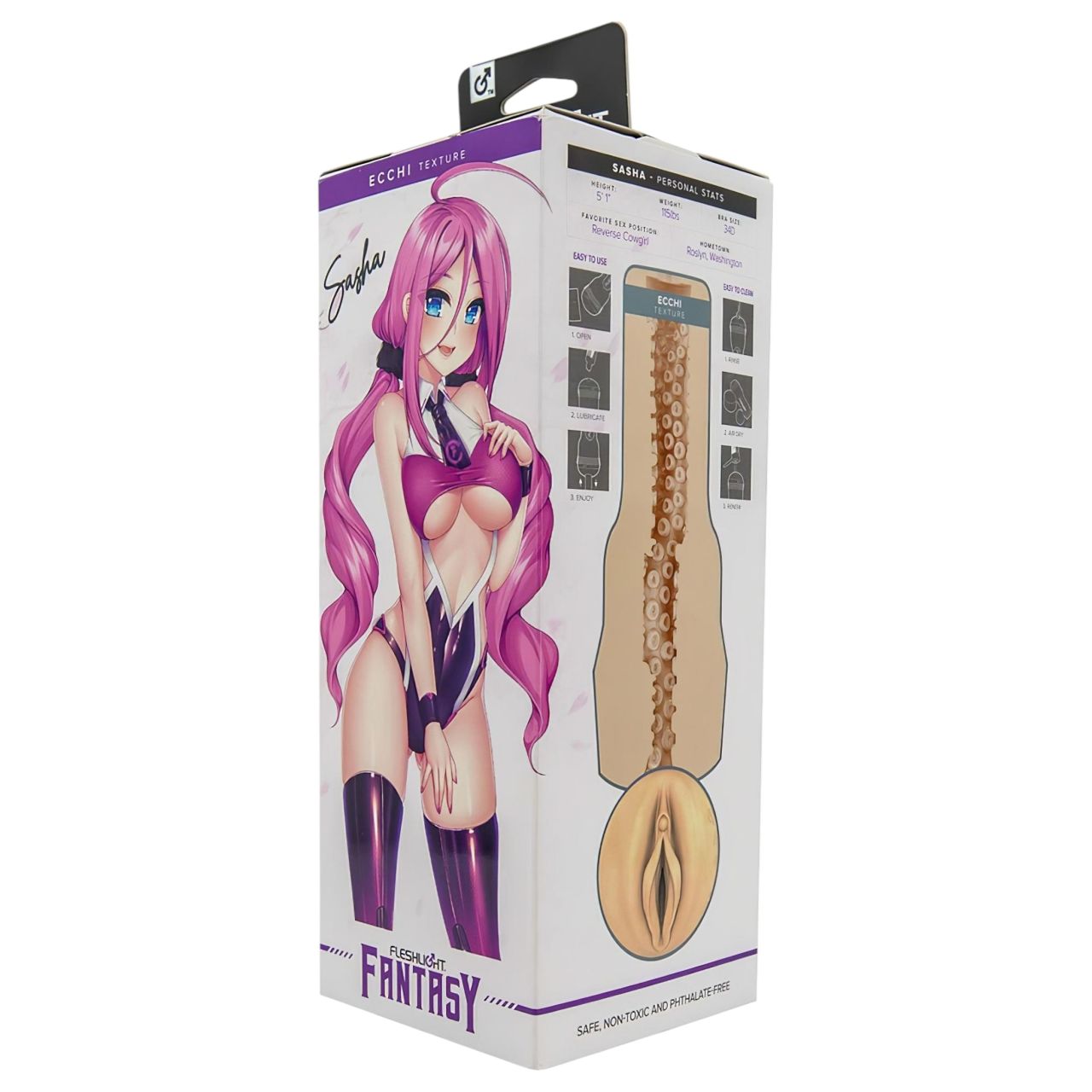 Fleshlight - Fantasy Sasha Nakamoto Ecchi vagina (natúr) Fleshlight - Fantasy Sasha Nakamoto Ecchi vagina (natúr)