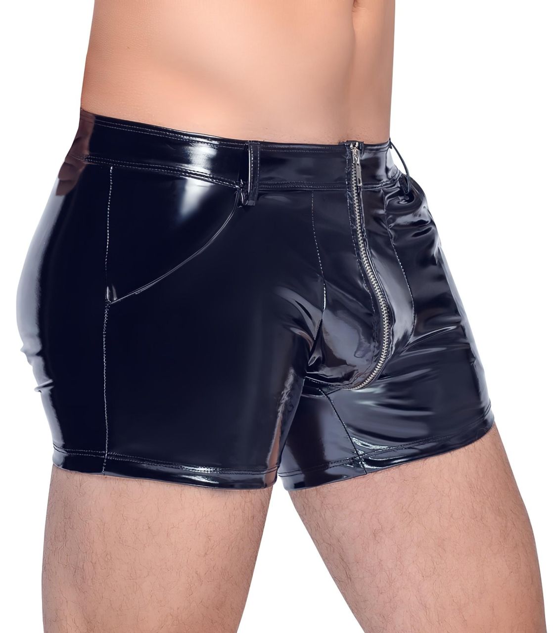 Black Level - oldalzsebes férfi lakk short (fekete) Black Level - oldalzsebes férfi lakk short (fekete)