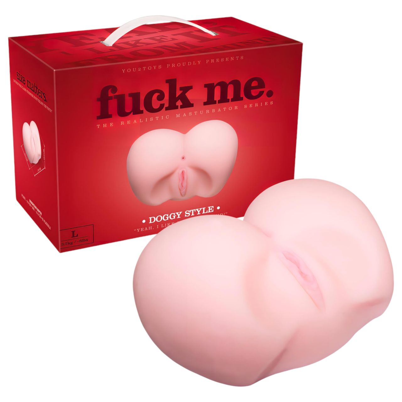 You2Toys - fuck me Doggy Style - élethű popsi (natúr) You2Toys - fuck me Doggy Style - élethű popsi (natúr)