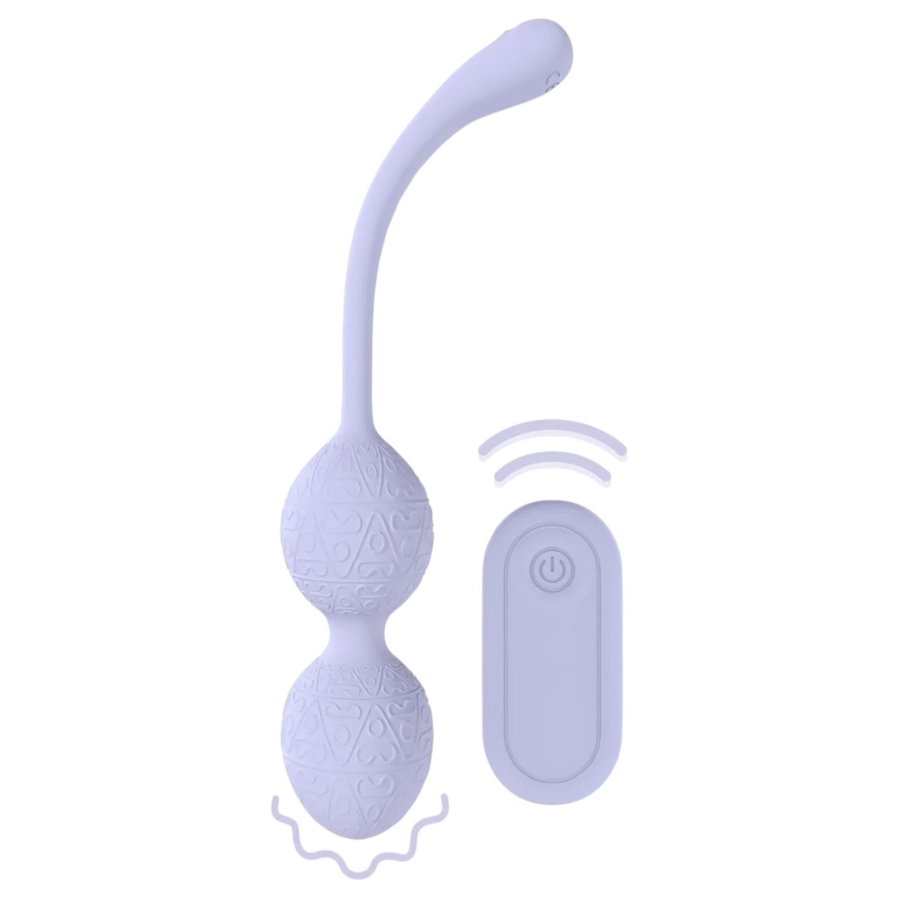 Loveline - vibrációs kegel duo (lila) Loveline - vibrációs kegel duo (lila)