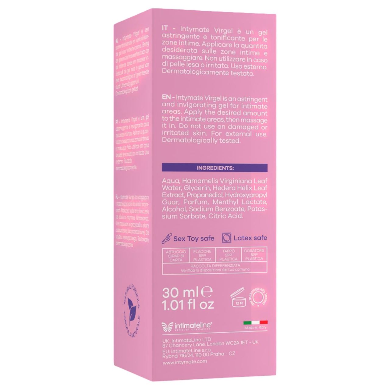 Intymate - intim szűkítő gél nőknek (30ml) Intymate - intim szűkítő gél nőknek (30ml)
