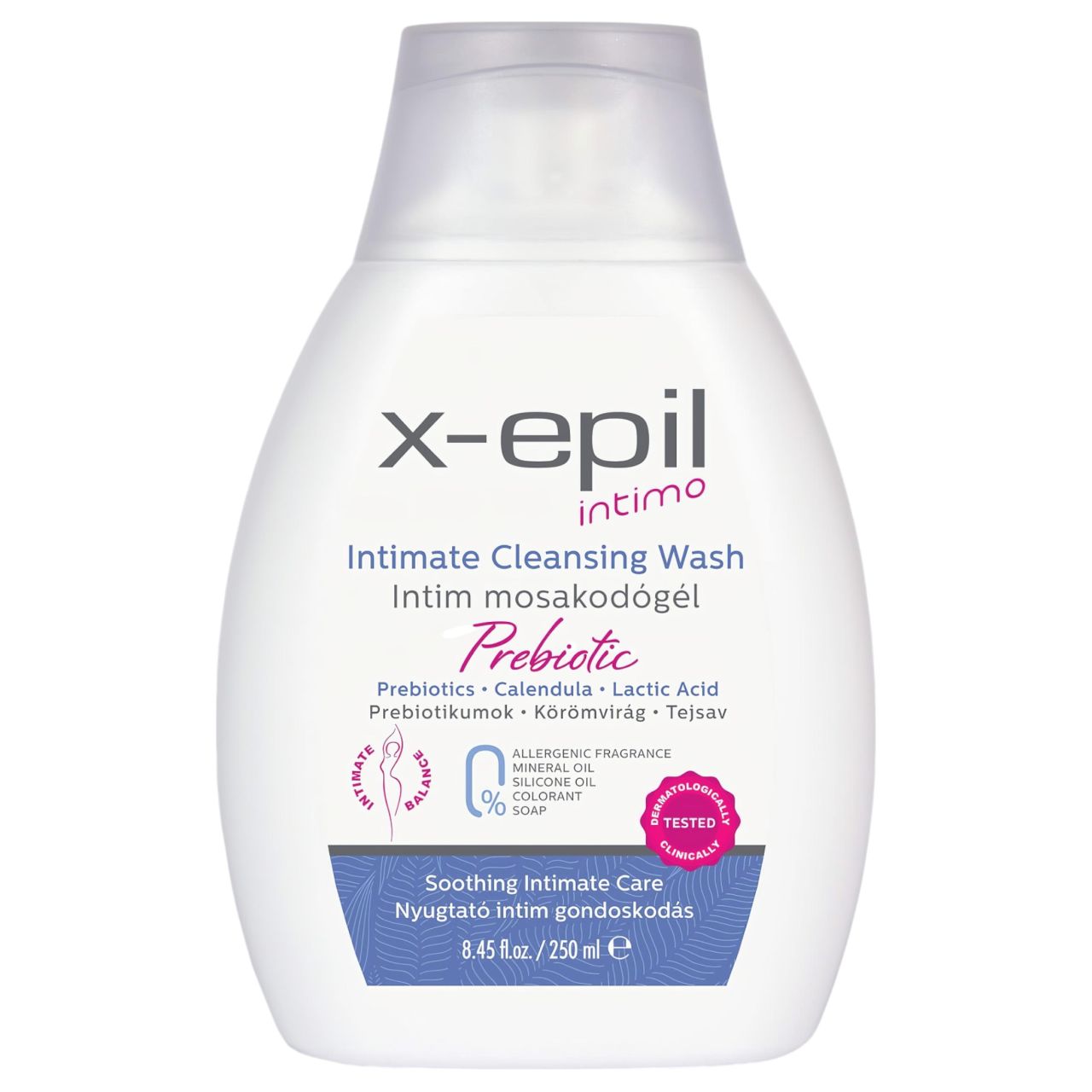 X-Epil Intimo Prebiotic - intim mosakodógél (250ml) X-Epil Intimo Prebiotic - intim mosakodógél (250ml)