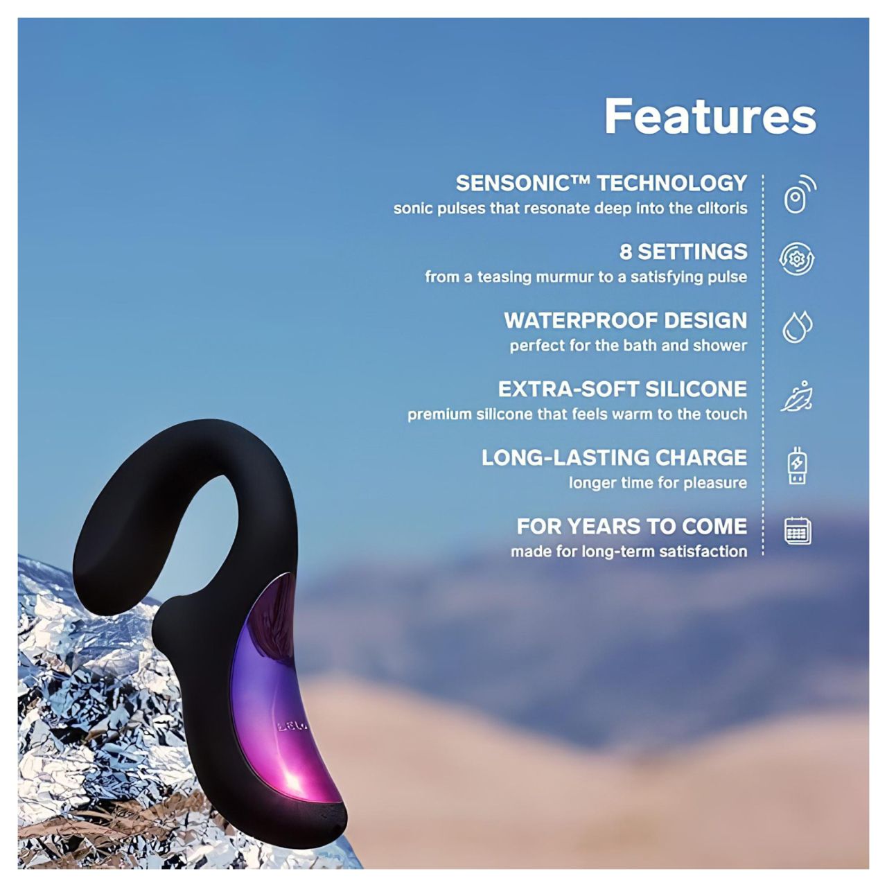 LELO Enigma - akkus, vízálló, 2in1 G-pont vibrátor (lila) LELO Enigma - akkus, vízálló, 2in1 G-pont vibrátor (lila)