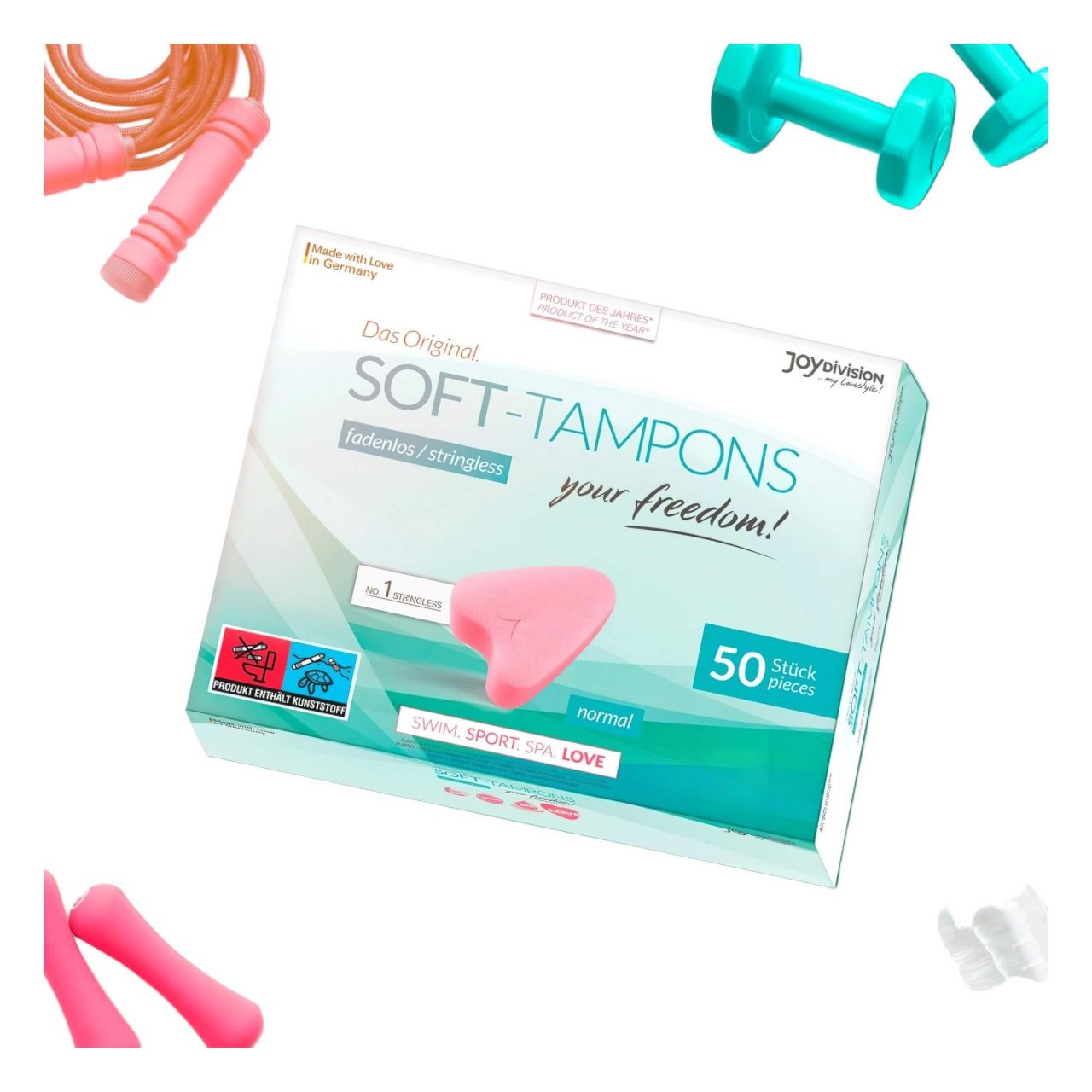 JoyDivision Puha tampon (50db) JoyDivision Puha tampon (50db)
