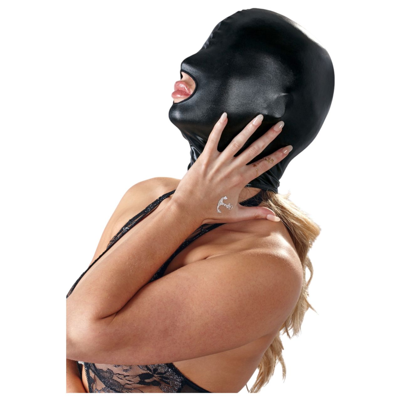 Bad Kitty - szopó maszk szájnyílással (S-L) Bad Kitty - szopó maszk szájnyílással (S-L)