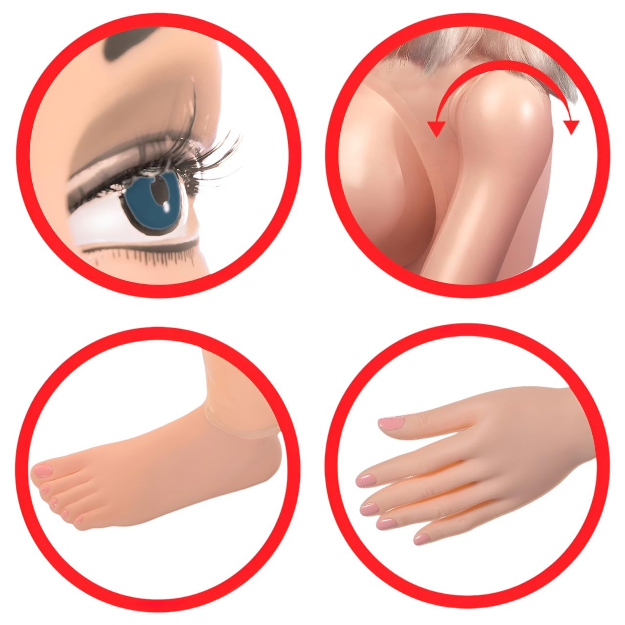 Pipedream Hannah Harper - életnagyságú guminő 3D arccal Pipedream Hannah Harper - életnagyságú guminő 3D arccal