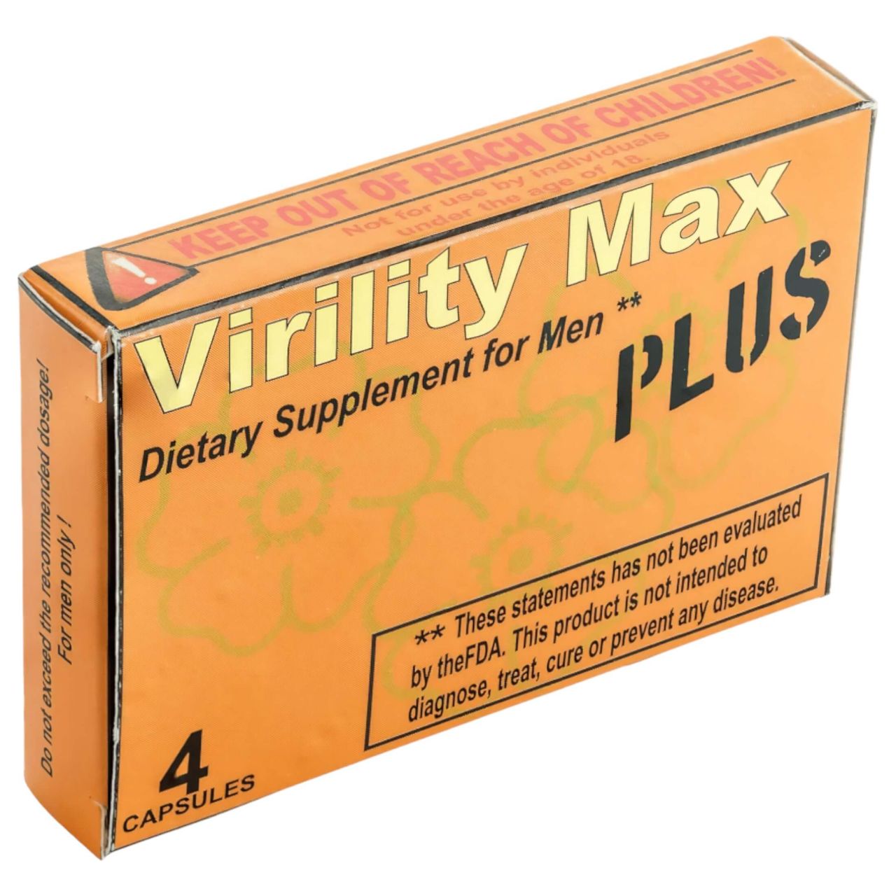 Virility Max Plus - étrend kiegészítő kapszula férfiaknak (4db)