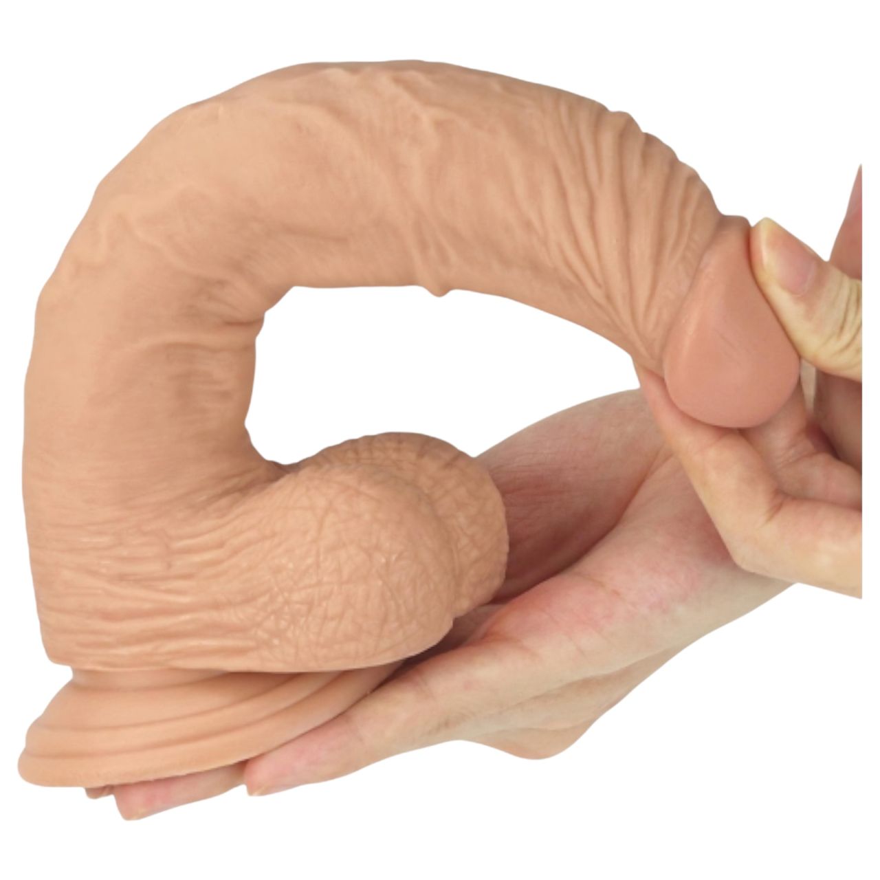 Lovetoy Real Extreme - tapadókorongos dildó - 24cm Lovetoy Real Extreme - tapadókorongos dildó - 24cm