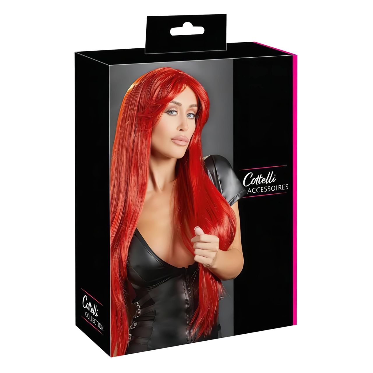 Cottelli - Extra hosszú, vörös paróka