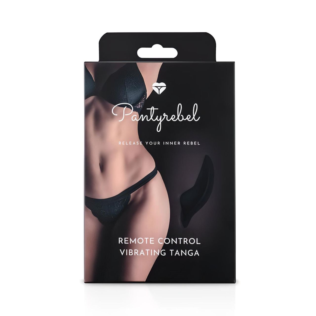 Pantyrebel - akkus, rádiós vibrációs tanga - fekete (S-L) Pantyrebel - akkus, rádiós vibrációs tanga - fekete (S-L)