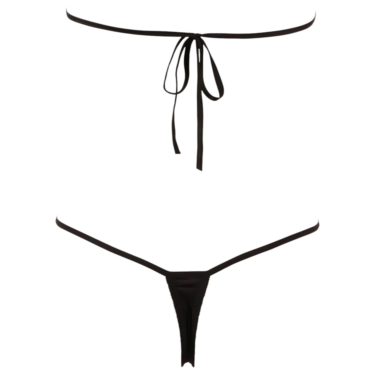 NO:XQSE - Nyitott, strasszos szexbody - fekete (S-L) NO:XQSE - Nyitott, strasszos szexbody - fekete (S-L)