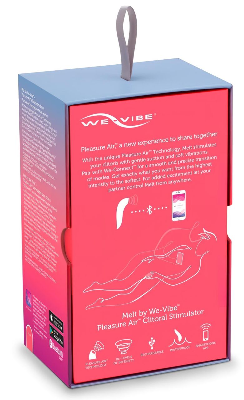 We-Vibe Melt - okos léghullámos csiklóizgató (korall) We-Vibe Melt - okos léghullámos csiklóizgató (korall)