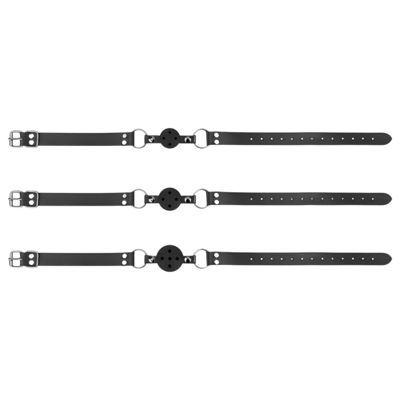 Bedroom Fantasies - szájpecek szett - 3db (fekete) Bedroom Fantasies - szájpecek szett - 3db (fekete)